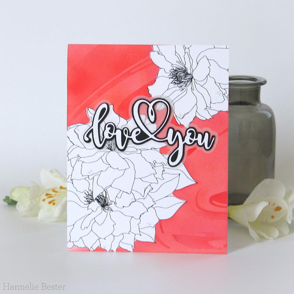 Beautiful Clematis Digi Stamp - alexsyberiadesigns
