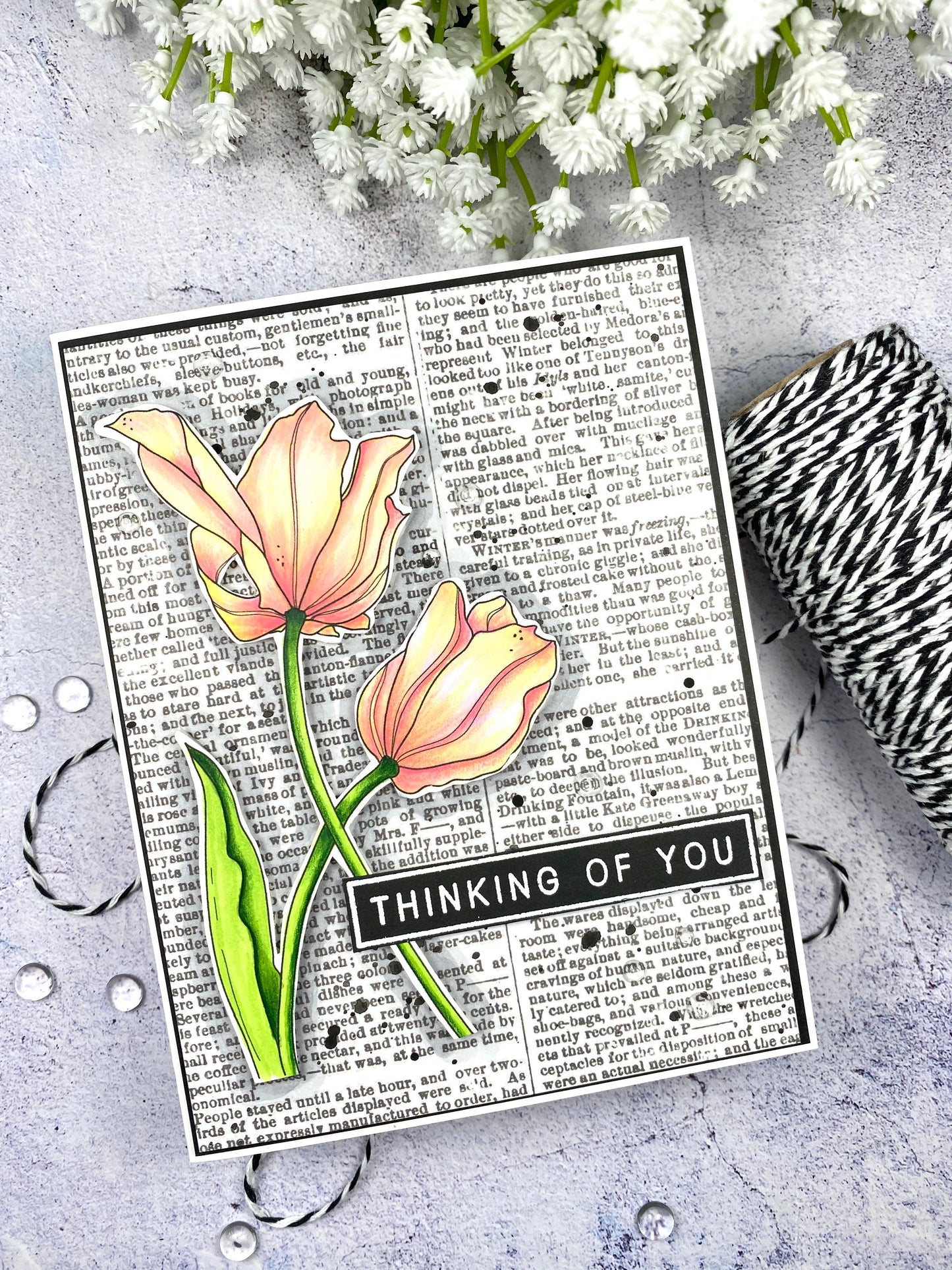 Tulips Digital Stamp Bundle - Alex Syberia Designs