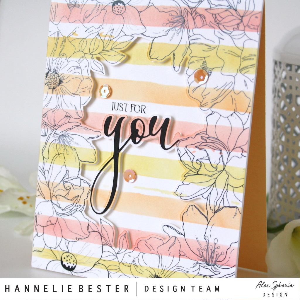 Winter Garden Digital Stamp - Alex Syberia Designs