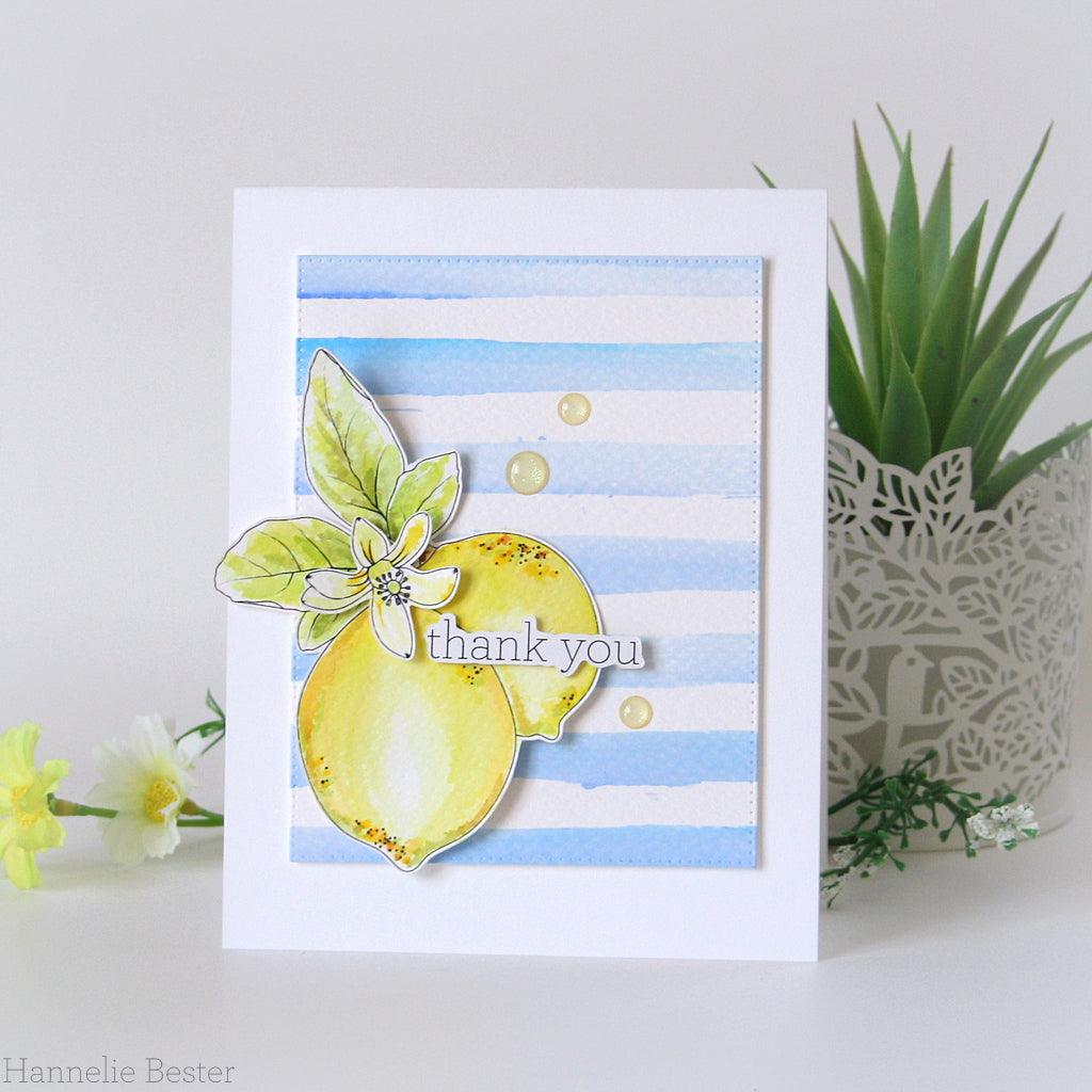 Lemons Digital Stamp - Alex Syberia Designs
