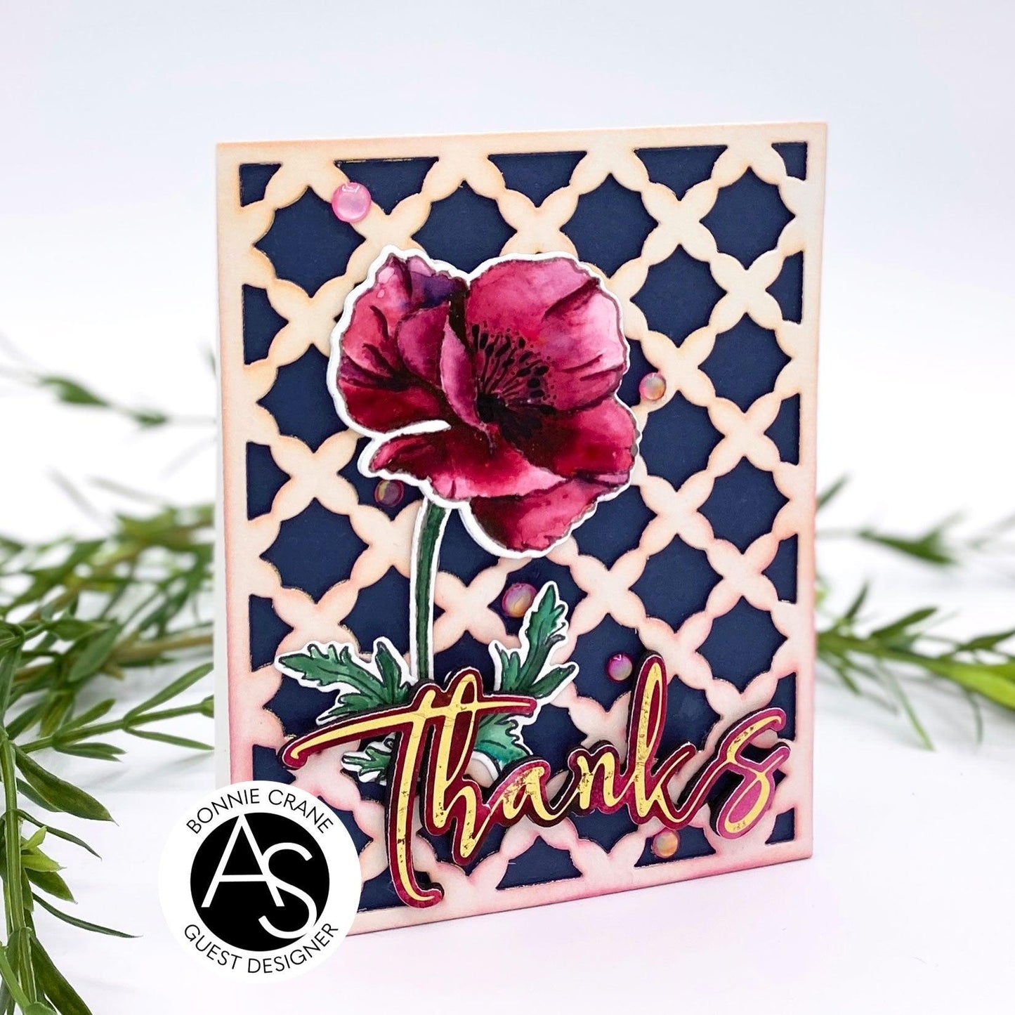 Cindy Lou's Poppies Stamp Set - Alex Syberia Designs