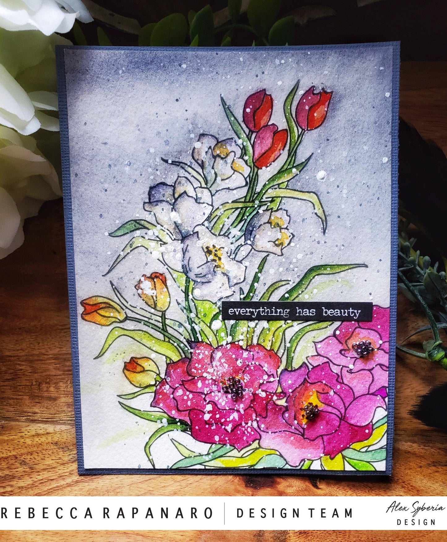 Spring Time Digital Stamp - Alex Syberia Designs