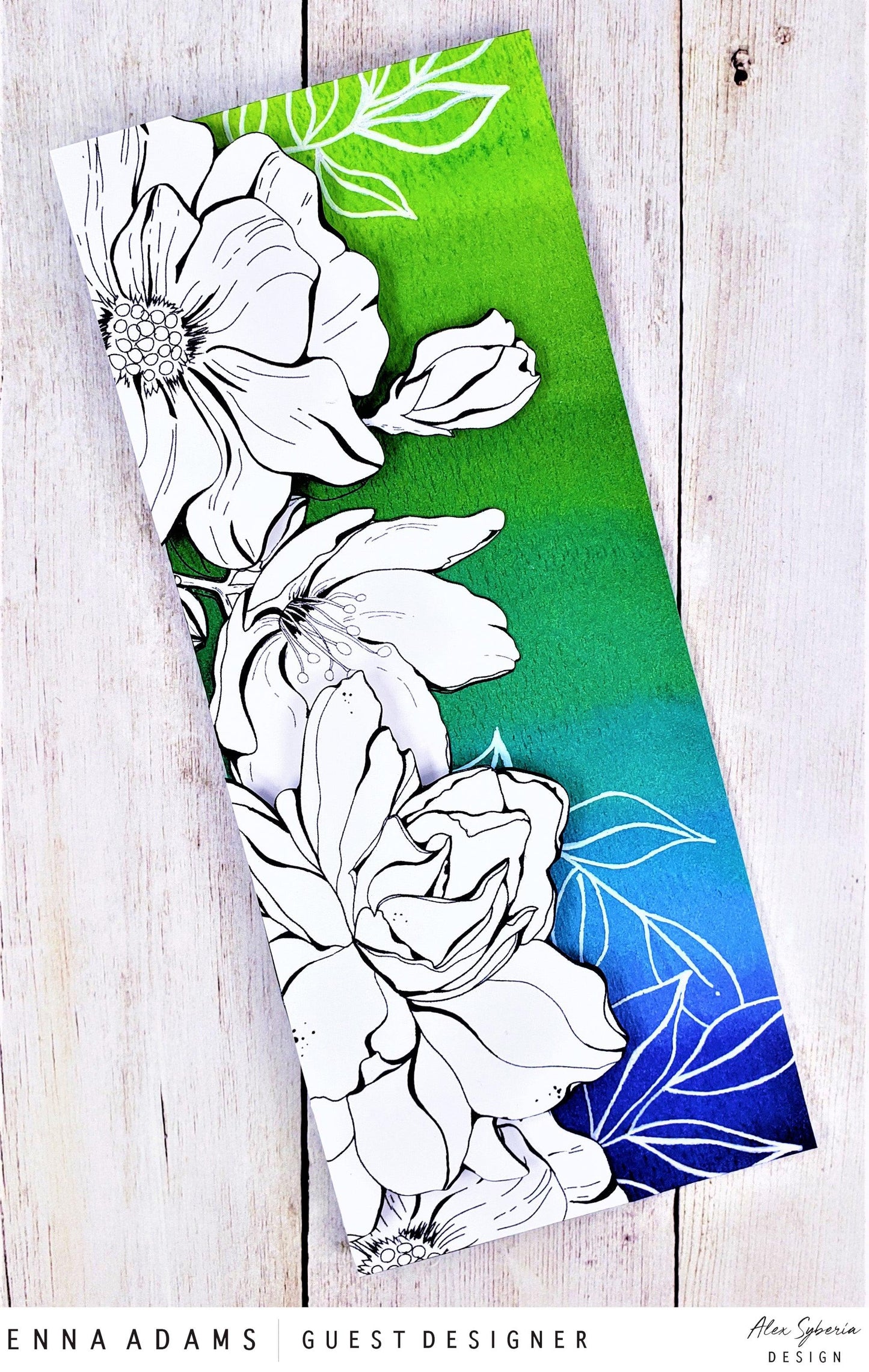 Winter Garden Digital Stamp - Alex Syberia Designs