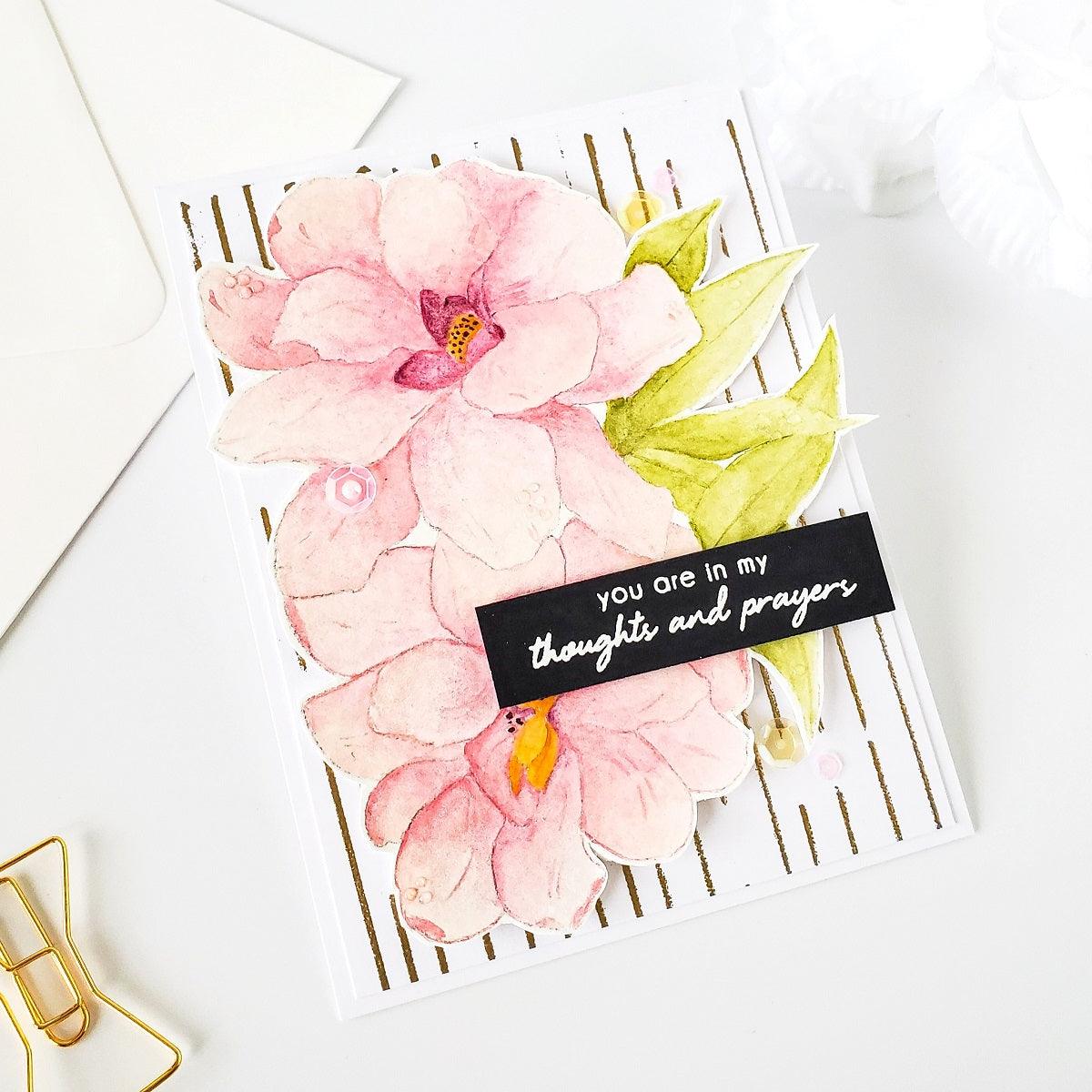 Precious Flowers Digital Stamp - Alex Syberia Designs