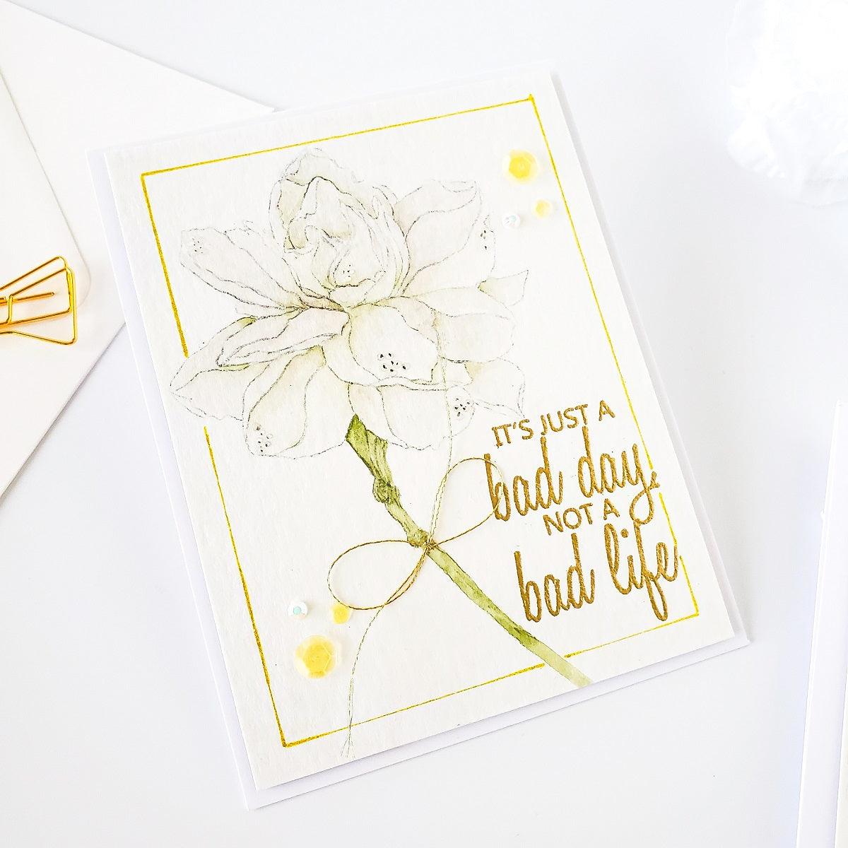 Sweet Gardenia Digital Stamp - Alex Syberia Designs