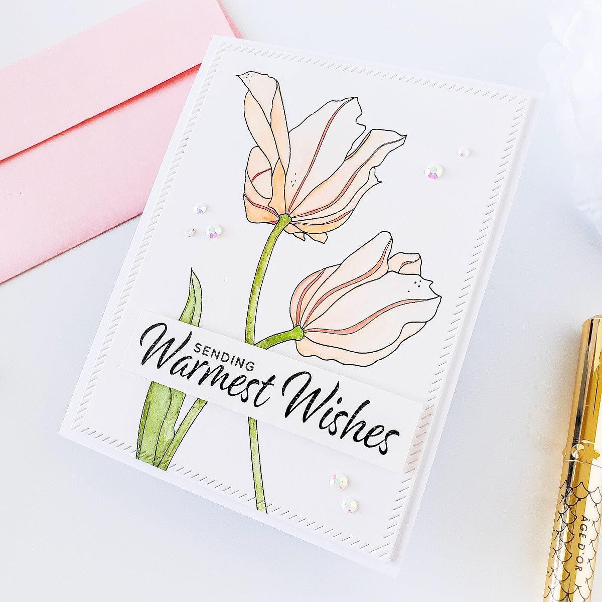 Tulips Digital Stamp Bundle - Alex Syberia Designs