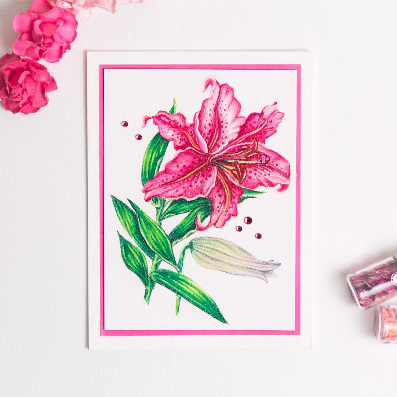 Lily Digital Stamp - Alex Syberia Designs