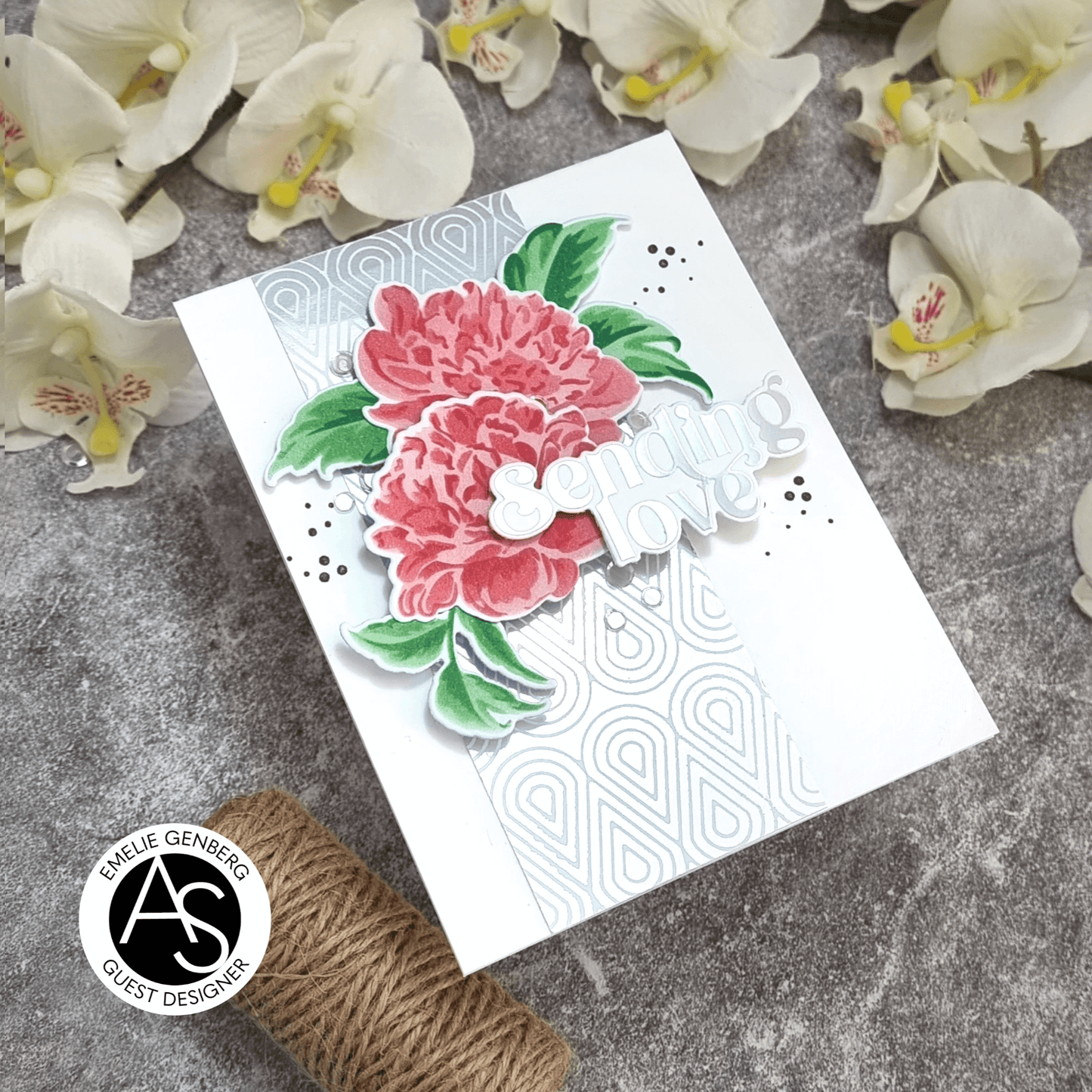 Gorgeous Peonies Die Set
