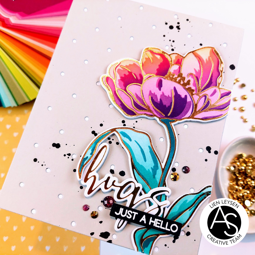 Tulips Treasure Stencil Set