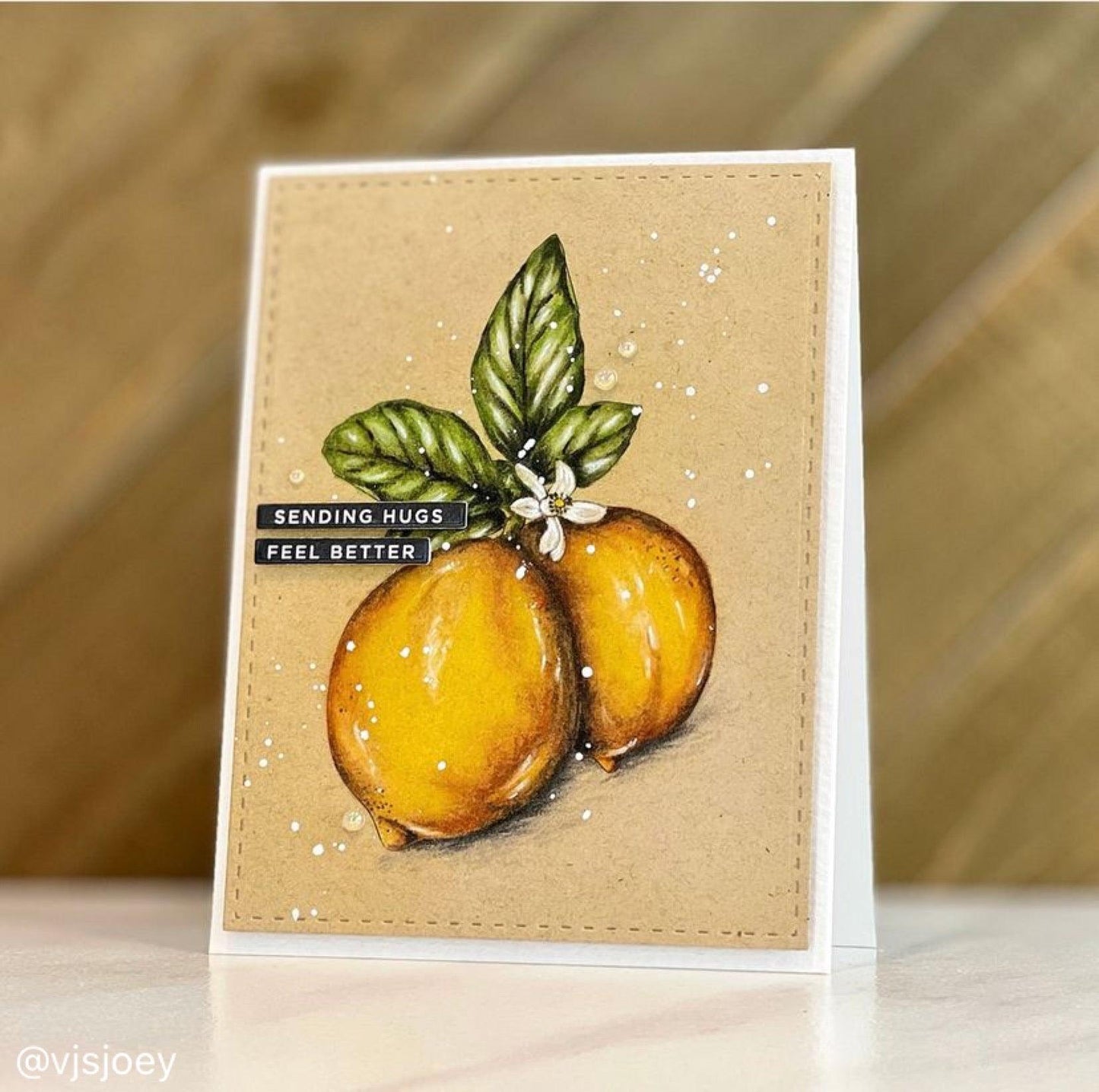 Lemons Digital Stamp - Alex Syberia Designs