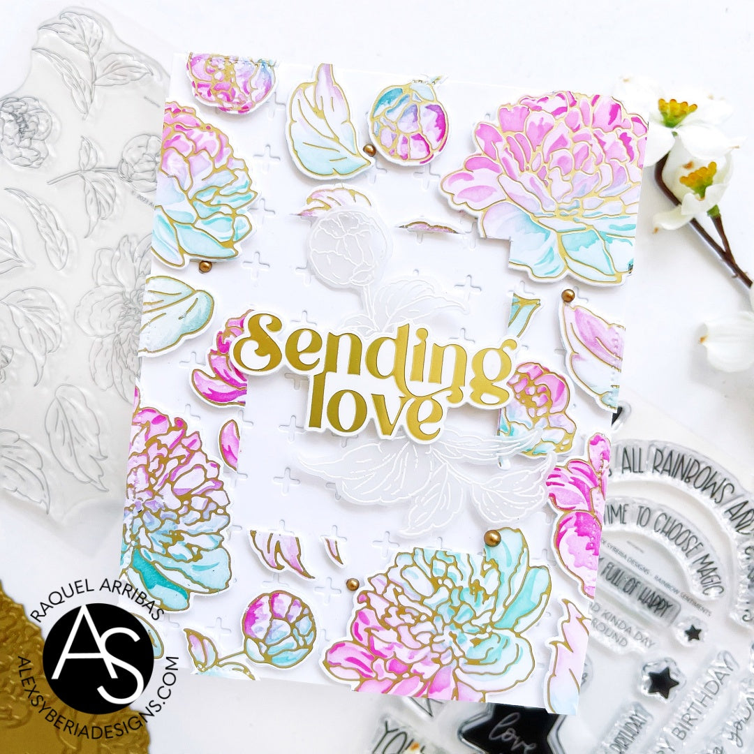 Gorgeous Peonies Die Set