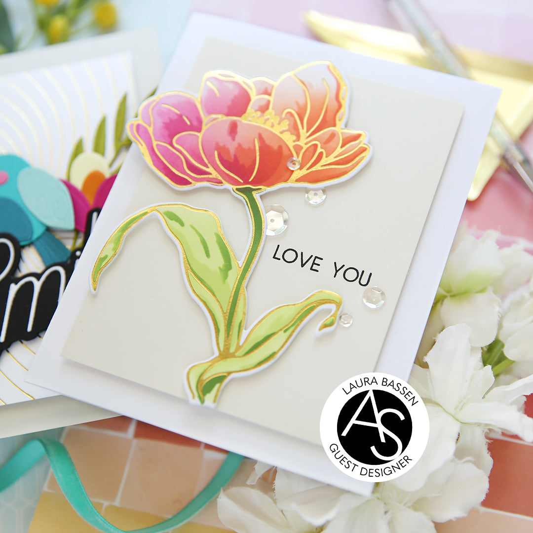 Tulips Treasure Stencil Set