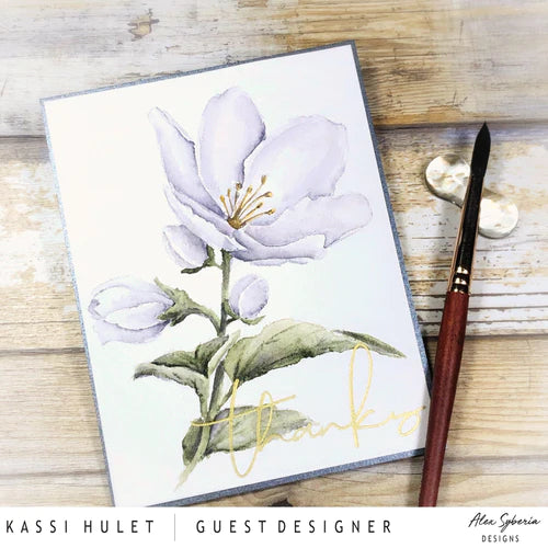 No-line watercolour elegance with Guest Designer Kassi