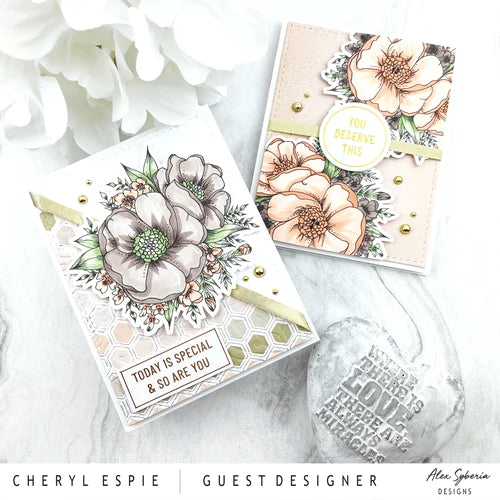 Two stunning cards with Guest Designer Cheryl