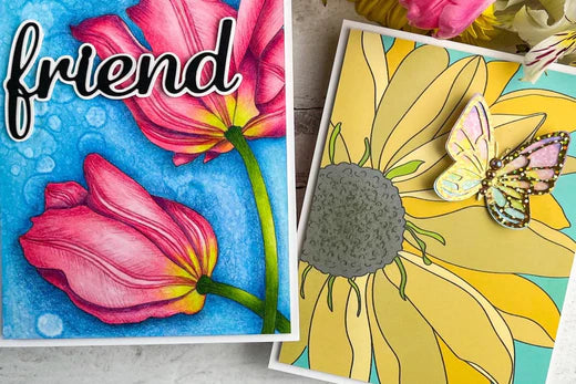 Two Ways to Color Digital Stamps | Guest Designer Teresa Litchfield