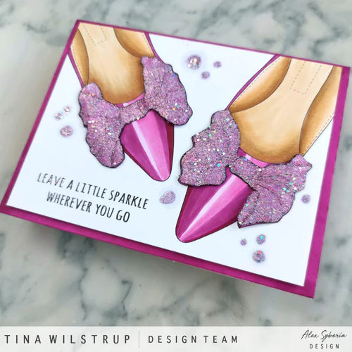 Coloring with Tina | Girly Cards