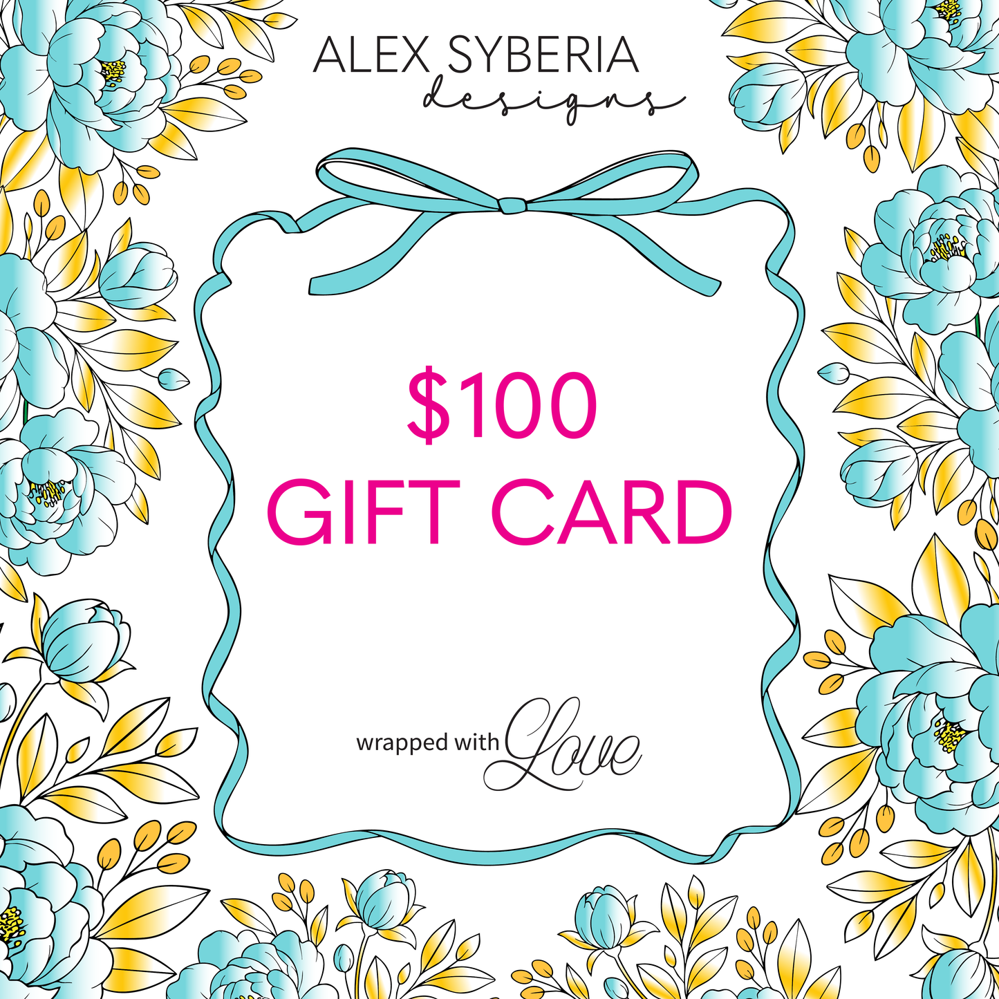 Alex Syberia Designs Gift Cards