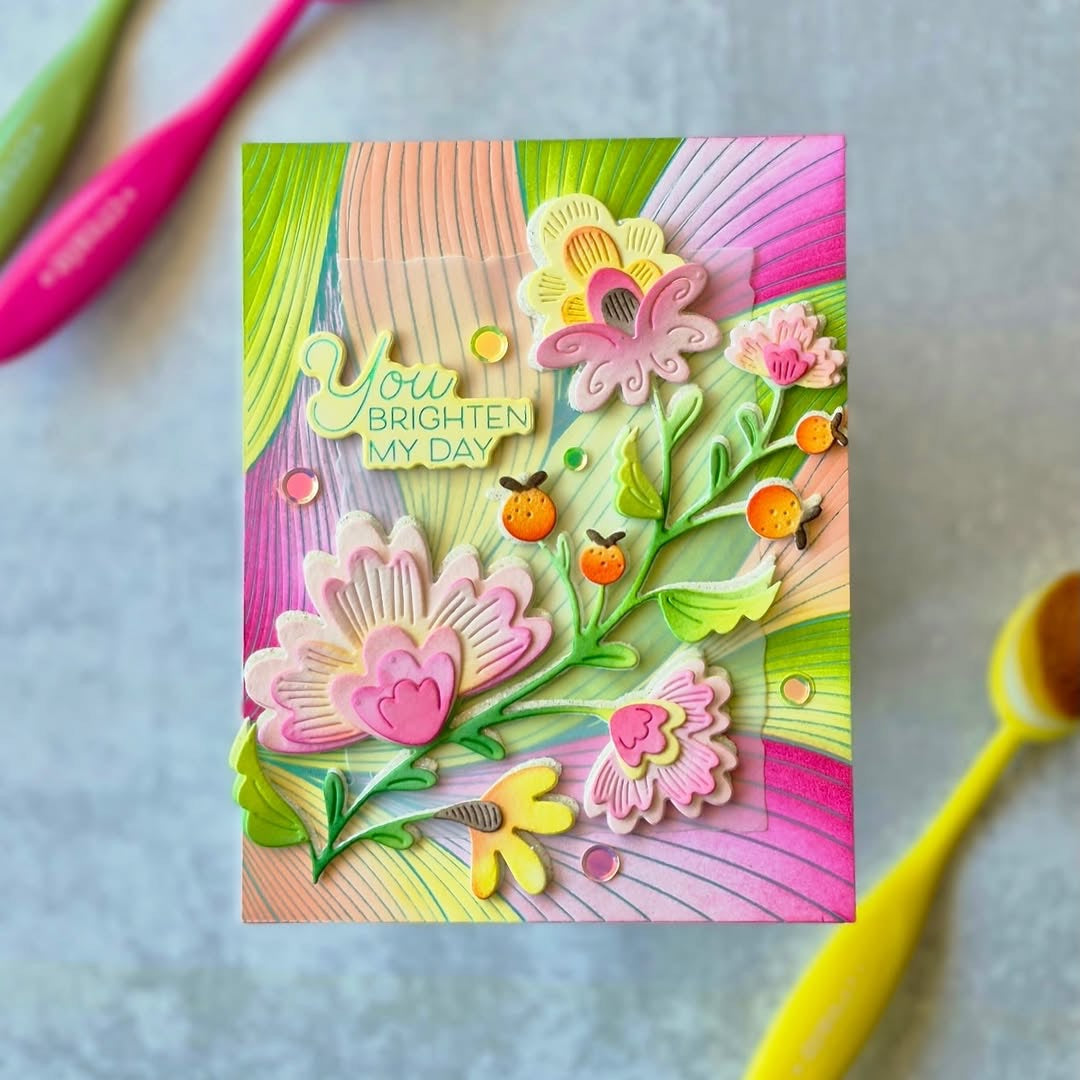 Mysterious Petals Die Set