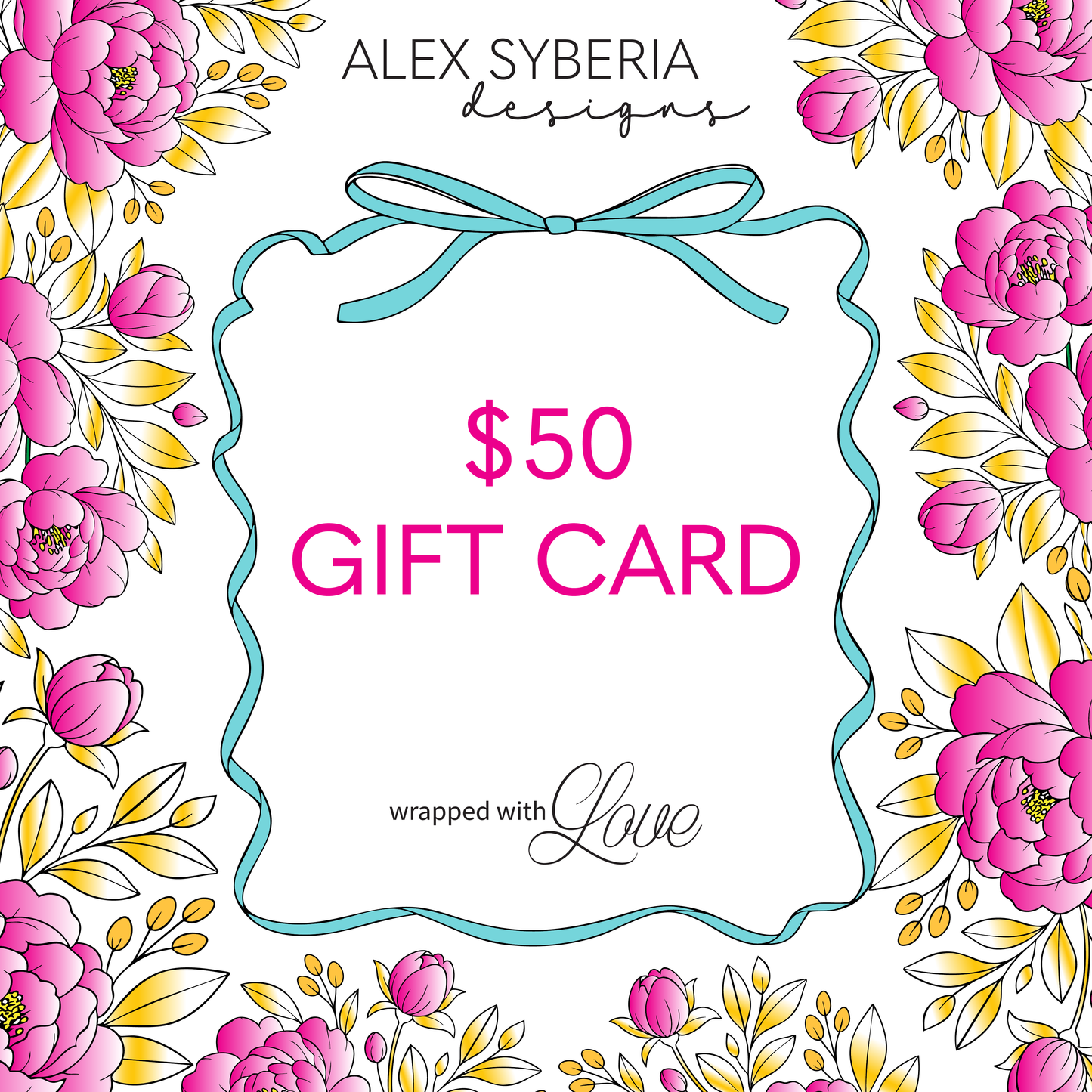 Alex Syberia Designs Gift Cards