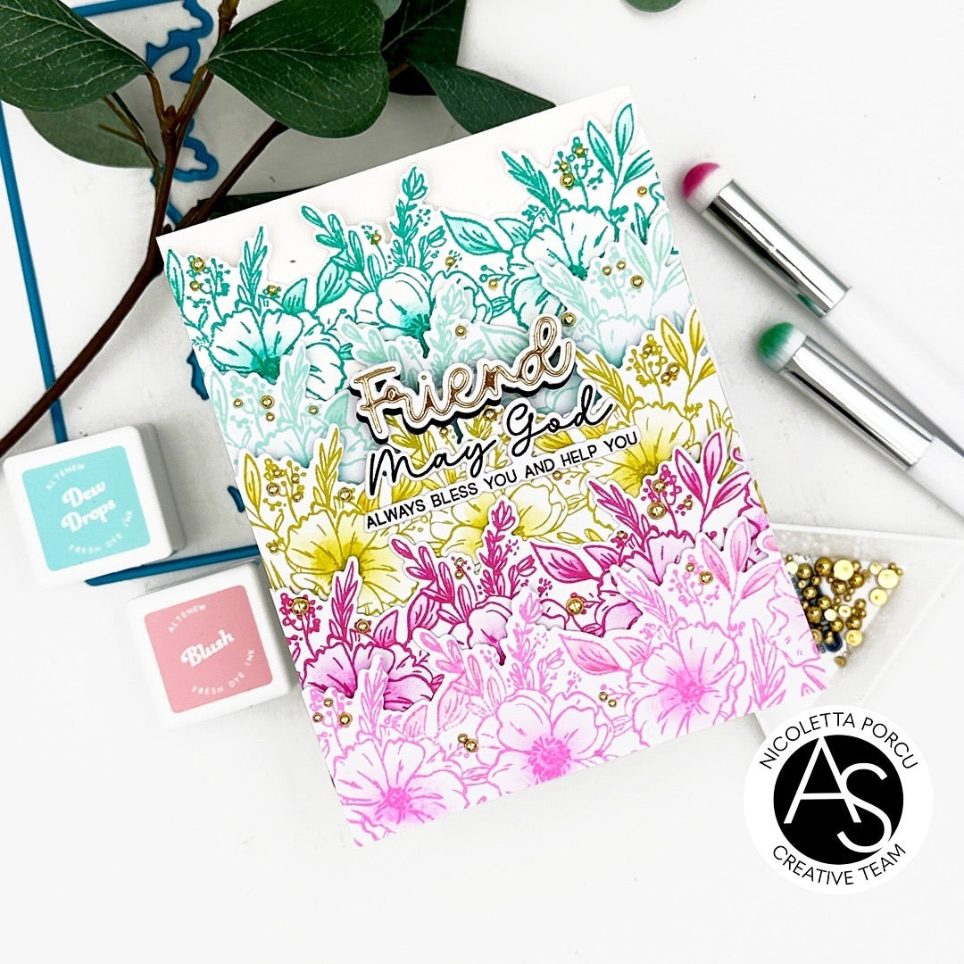 Bouquet of Blessings Stamp Set