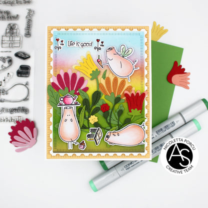 Hog Happy Day Stamp Set