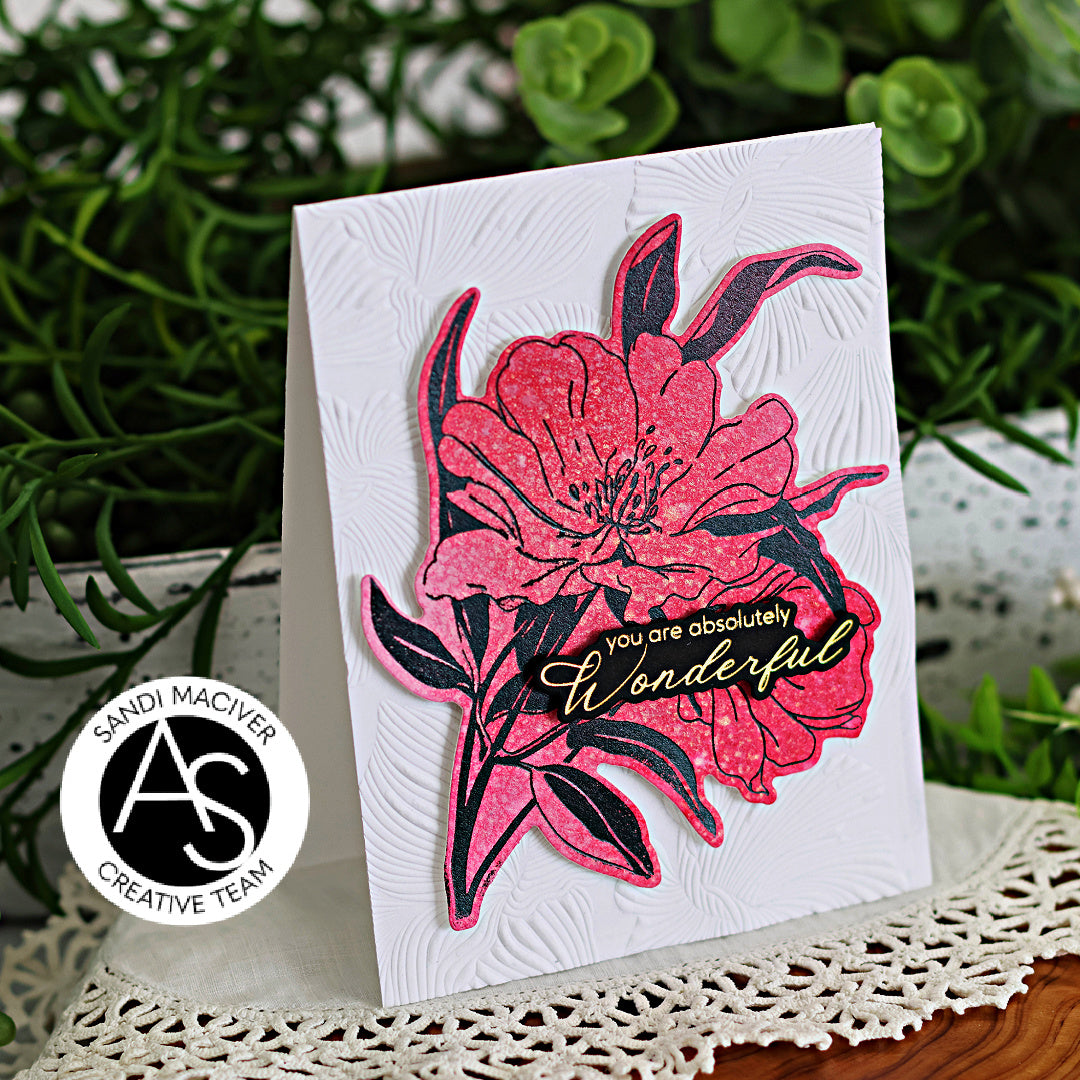 Elegant Blooms Press Plate & Die Set