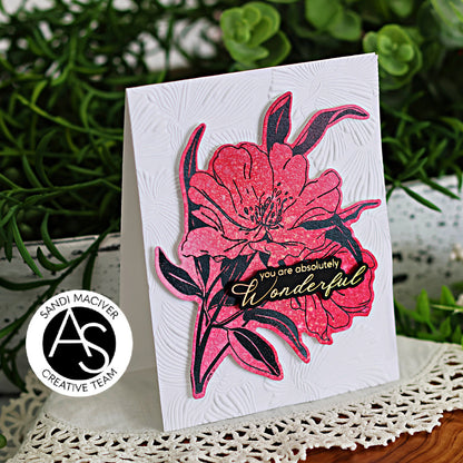 Elegant Blooms Press Plate & Die Set