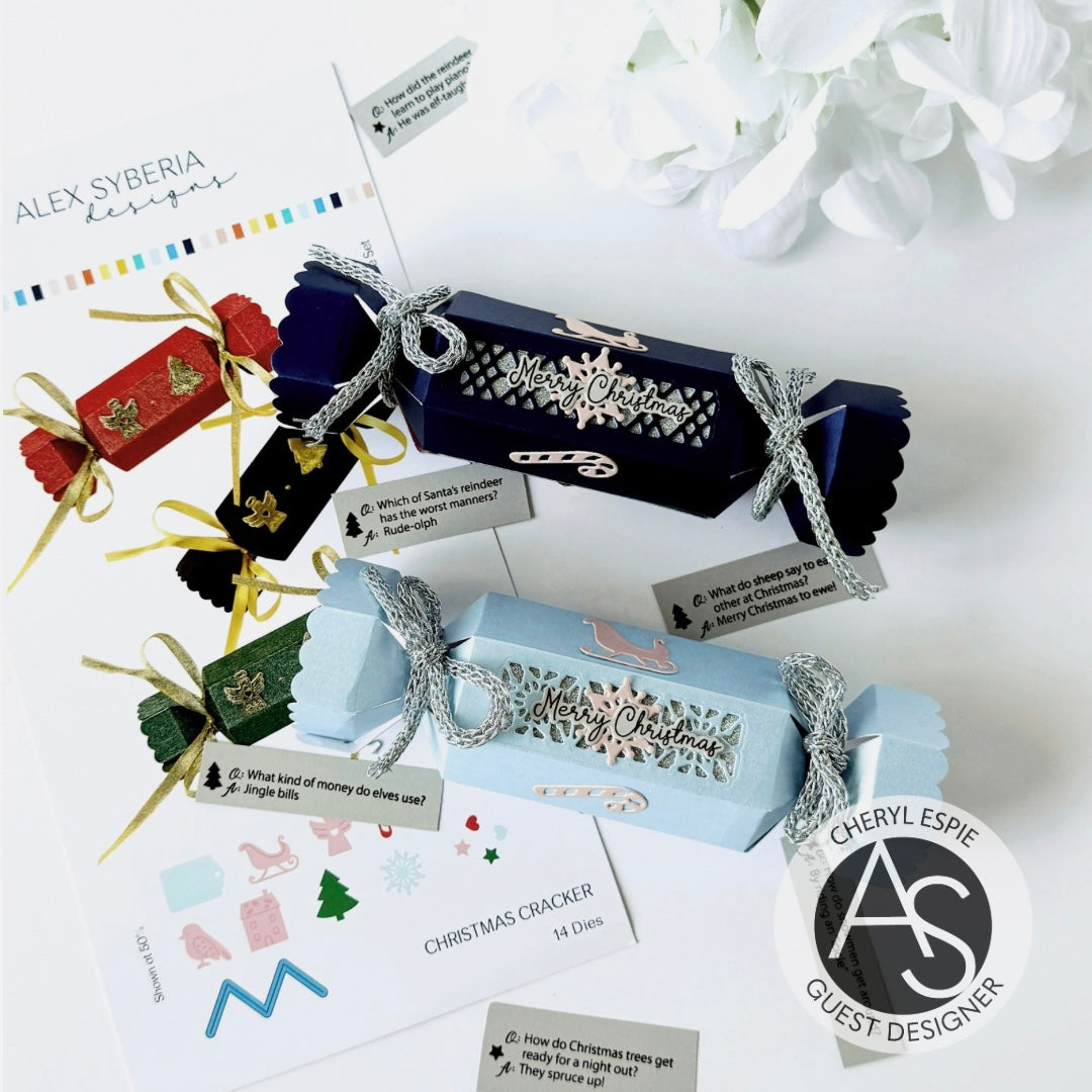 Christmas Cracker Die Set – Alex Syberia Designs