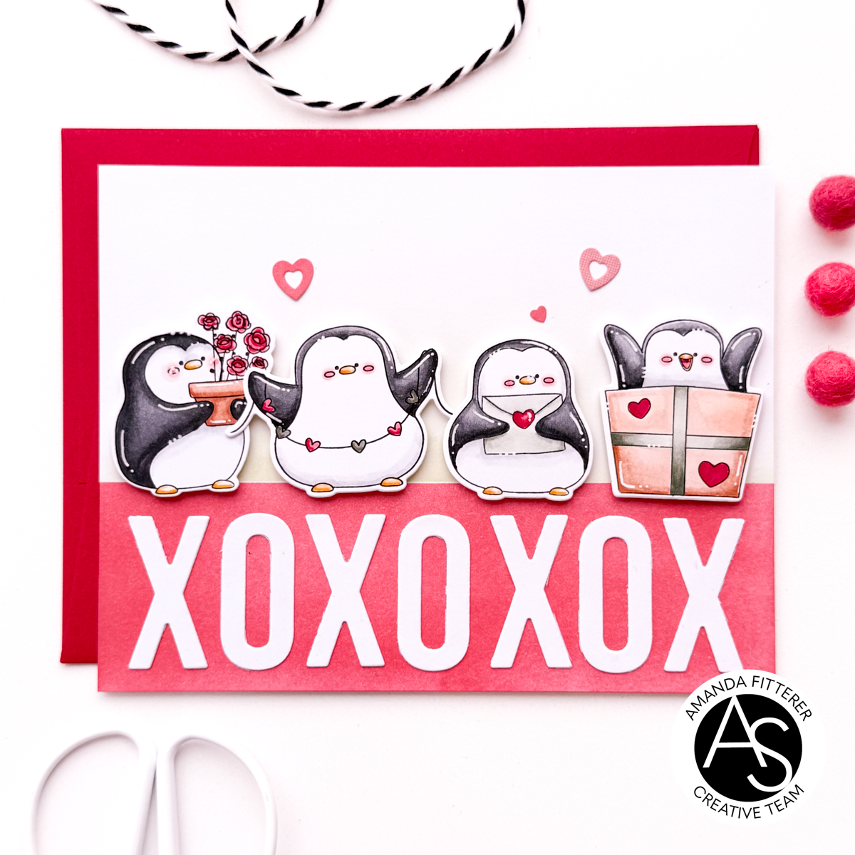 Penguin Love Stamp Set