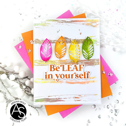 BeLeaf in Yourself Hot Foil Plate & Die Set