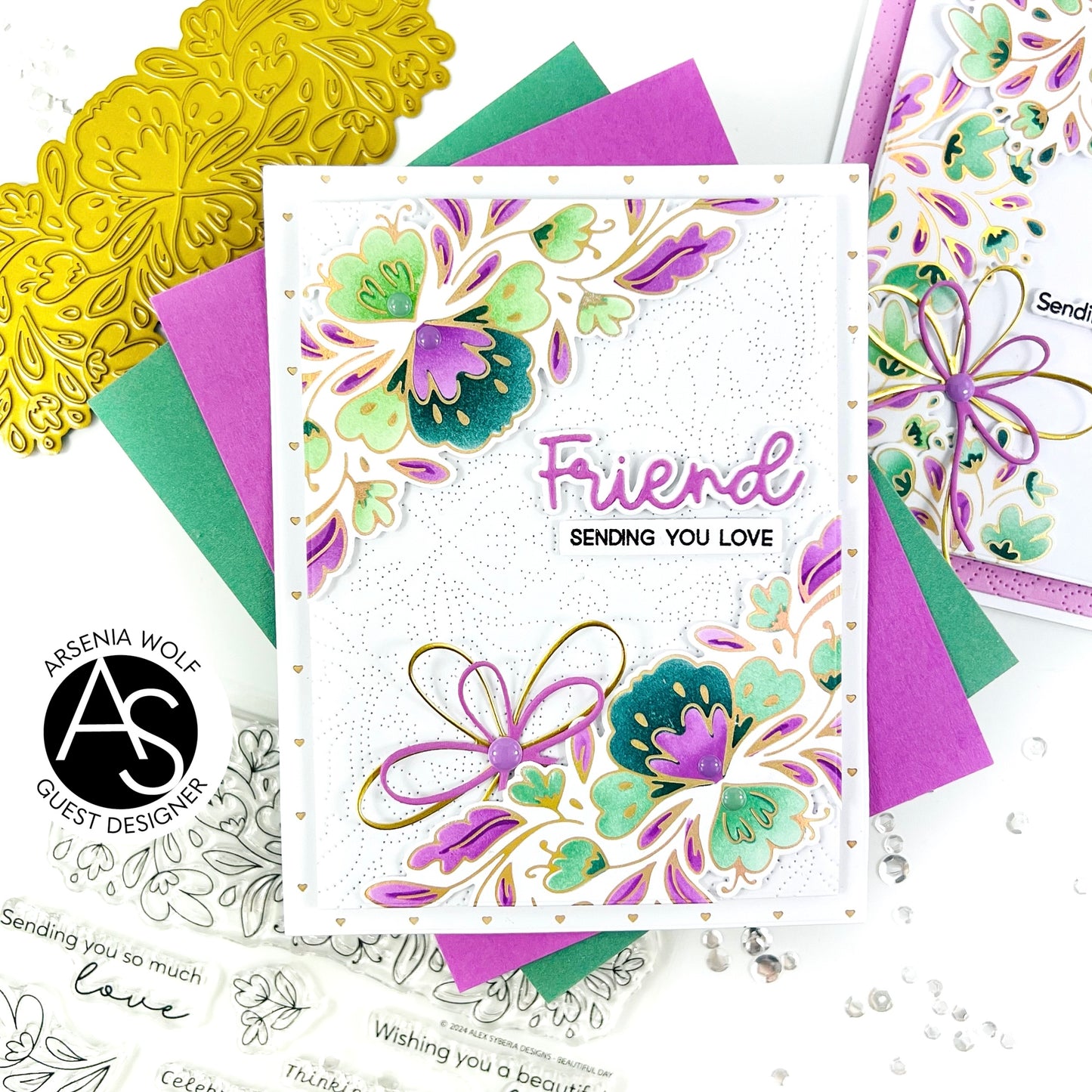 Charming Flora Cover Die