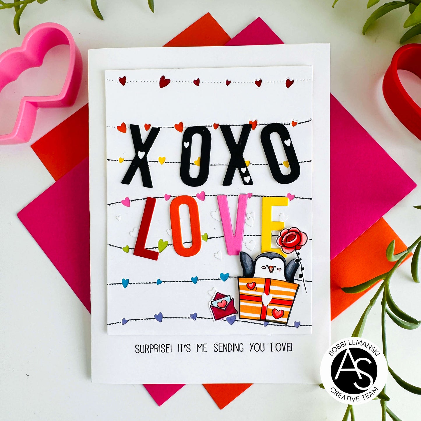 Love & XOXO Die Set