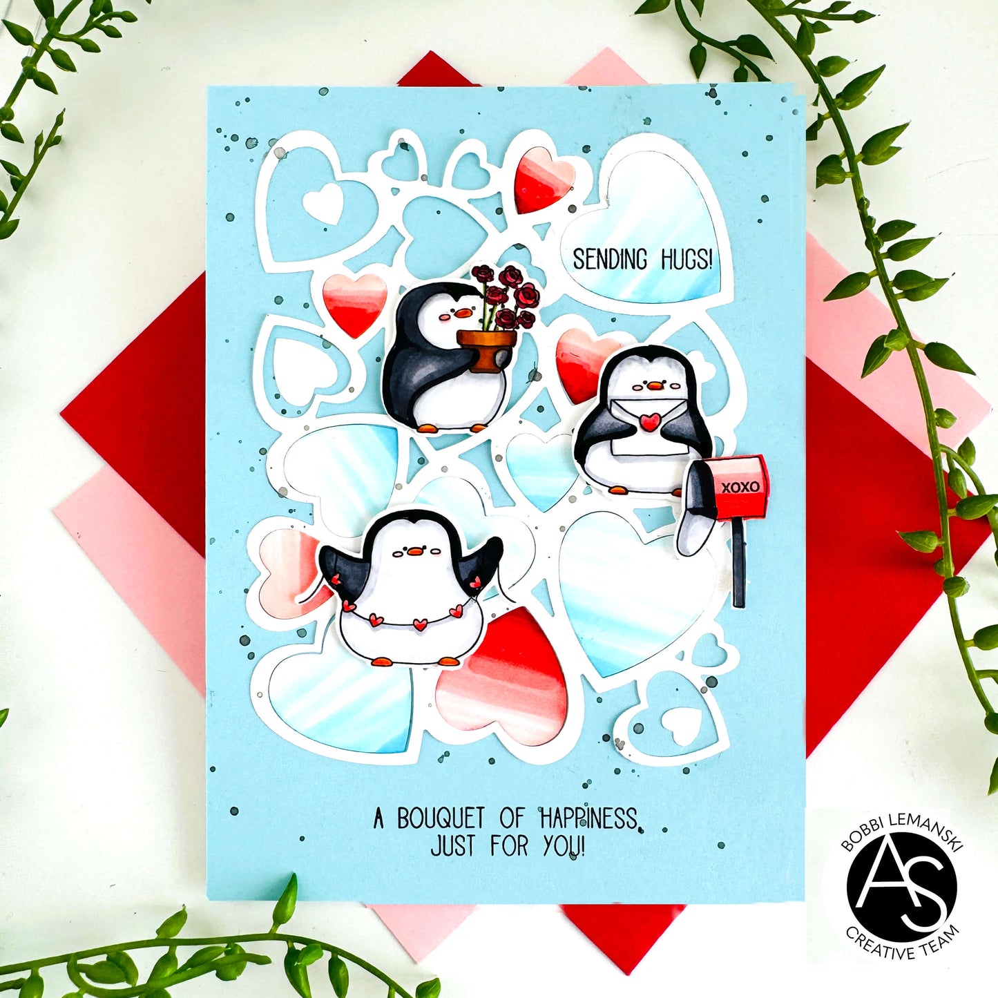 Penguin Love Stamp Set