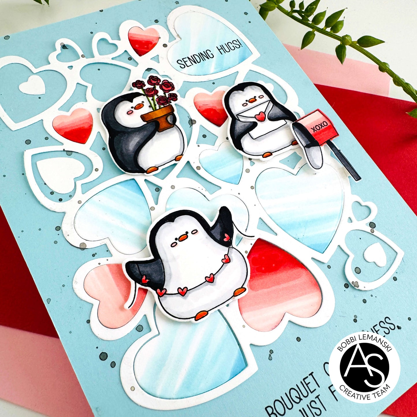 Penguin Love Die Set