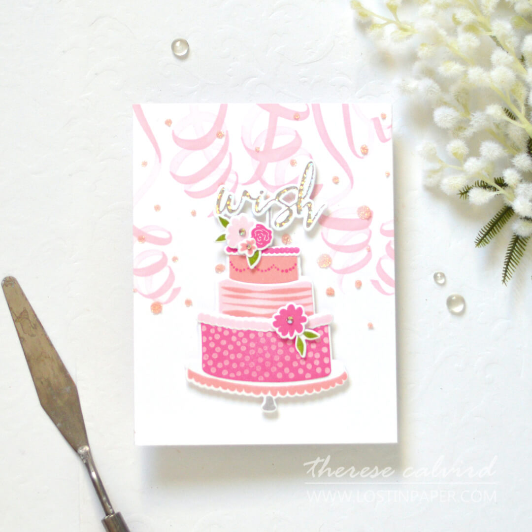 Birthday & Wish Hot Foil Plate Set