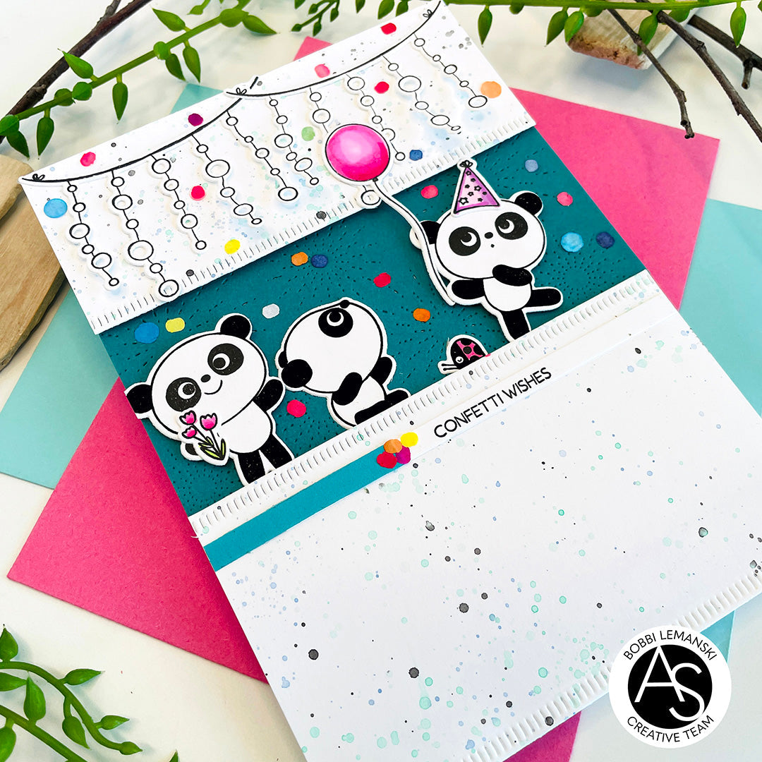 Cheerful Panda Moments Die Set