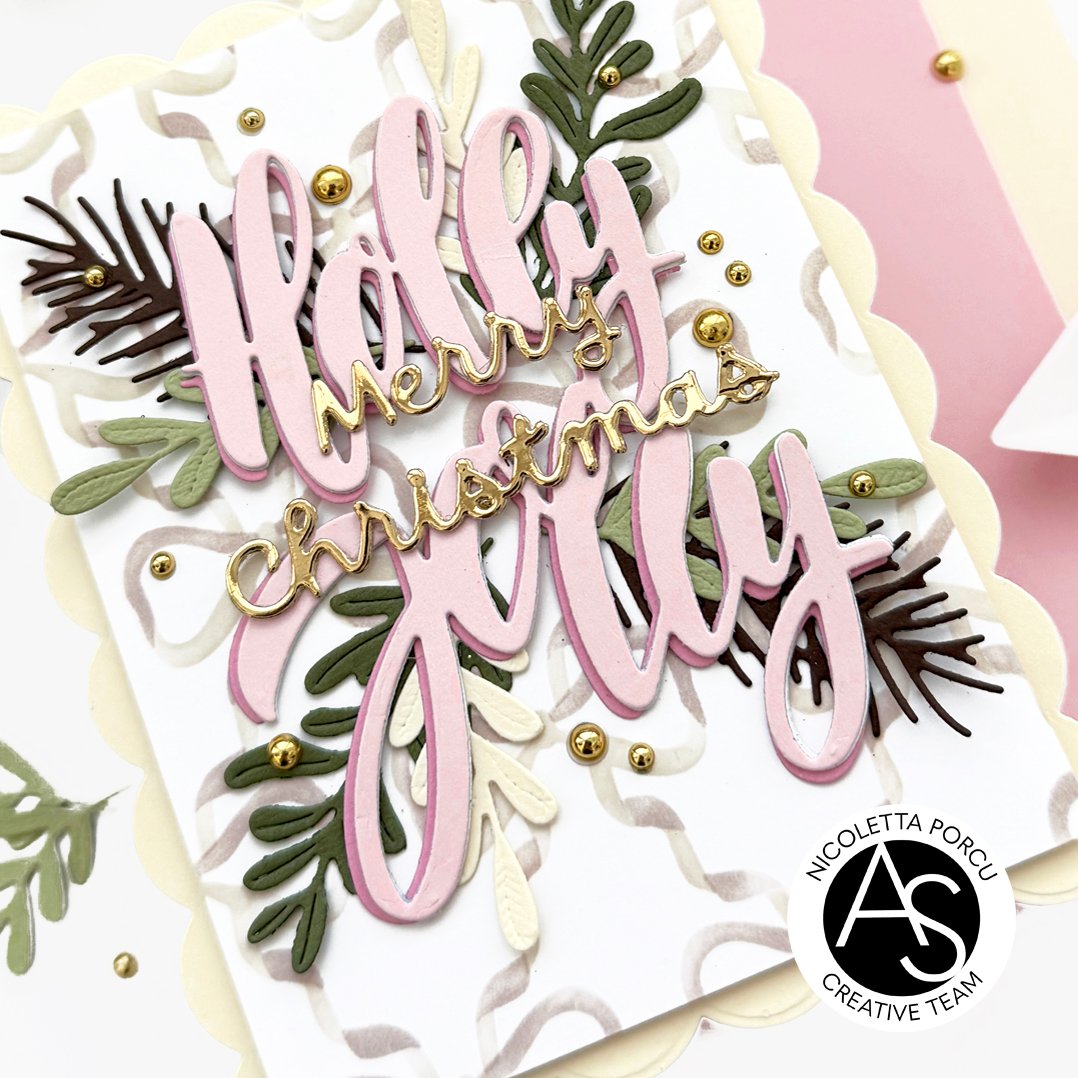 Bow Ho Ho Frame Die Set