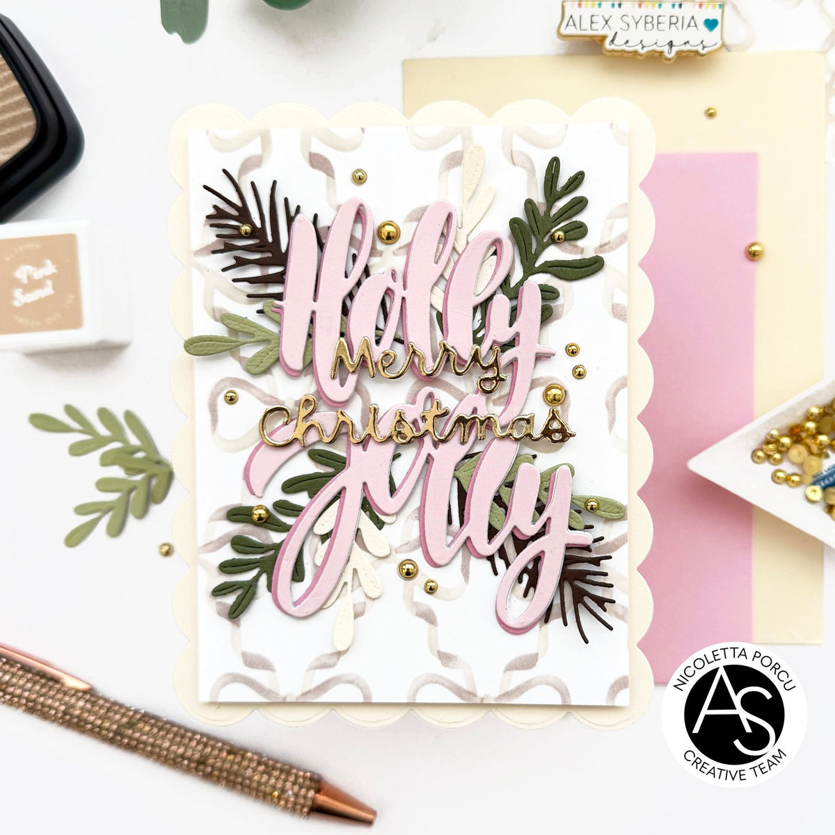 Chic Bows Stencil Set