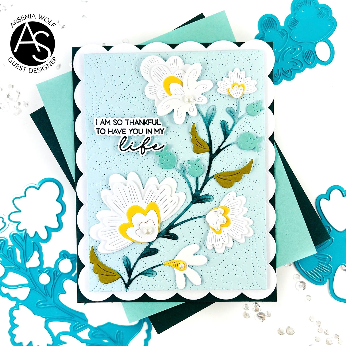 Charming Flora Cover Die