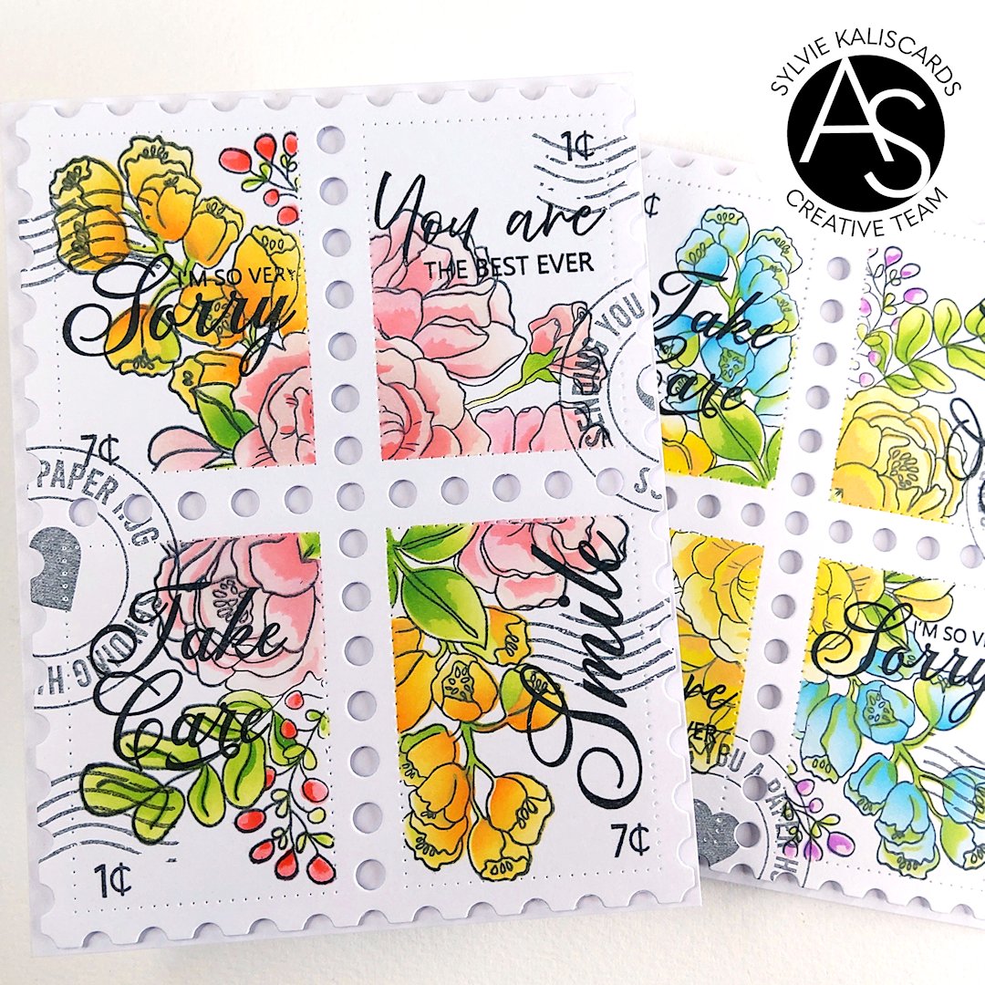 Birthday Bouquet Stamp Set