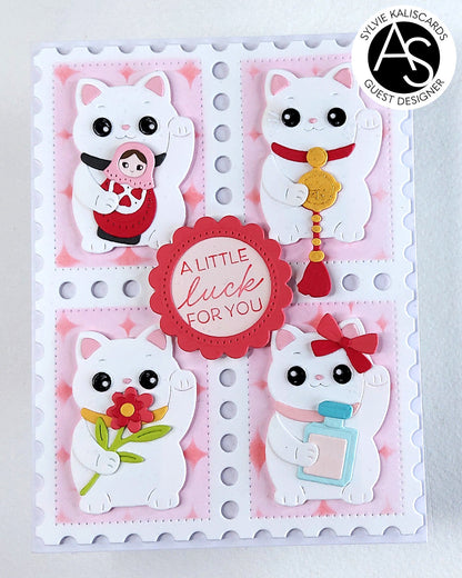 Shelf Decor Add-On:Lucky Cat & Matryoshka