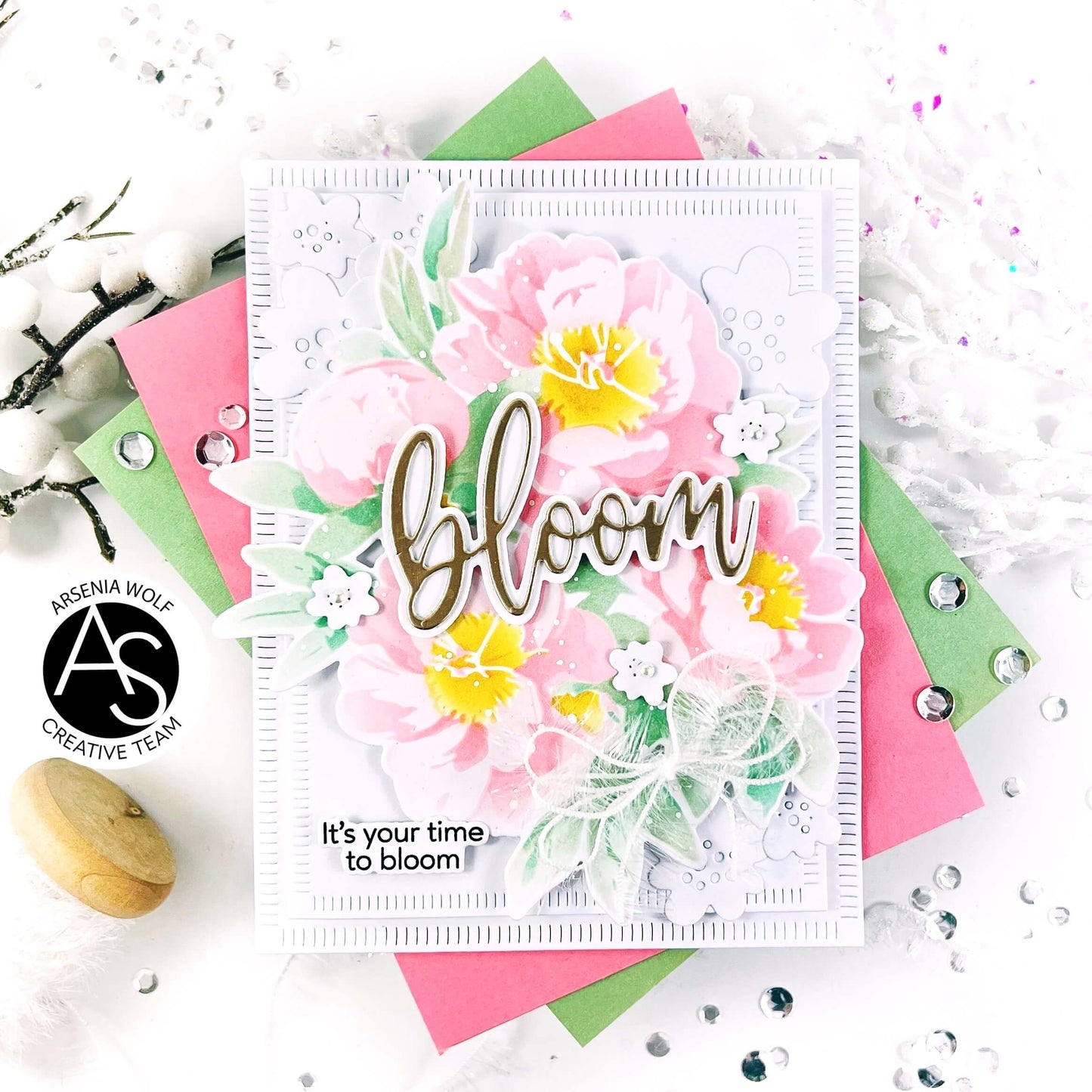 Garden of Blooms Stencil Set