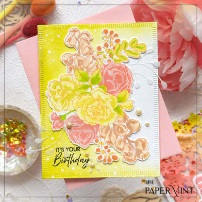 Birthday Bouquet Stamp Set