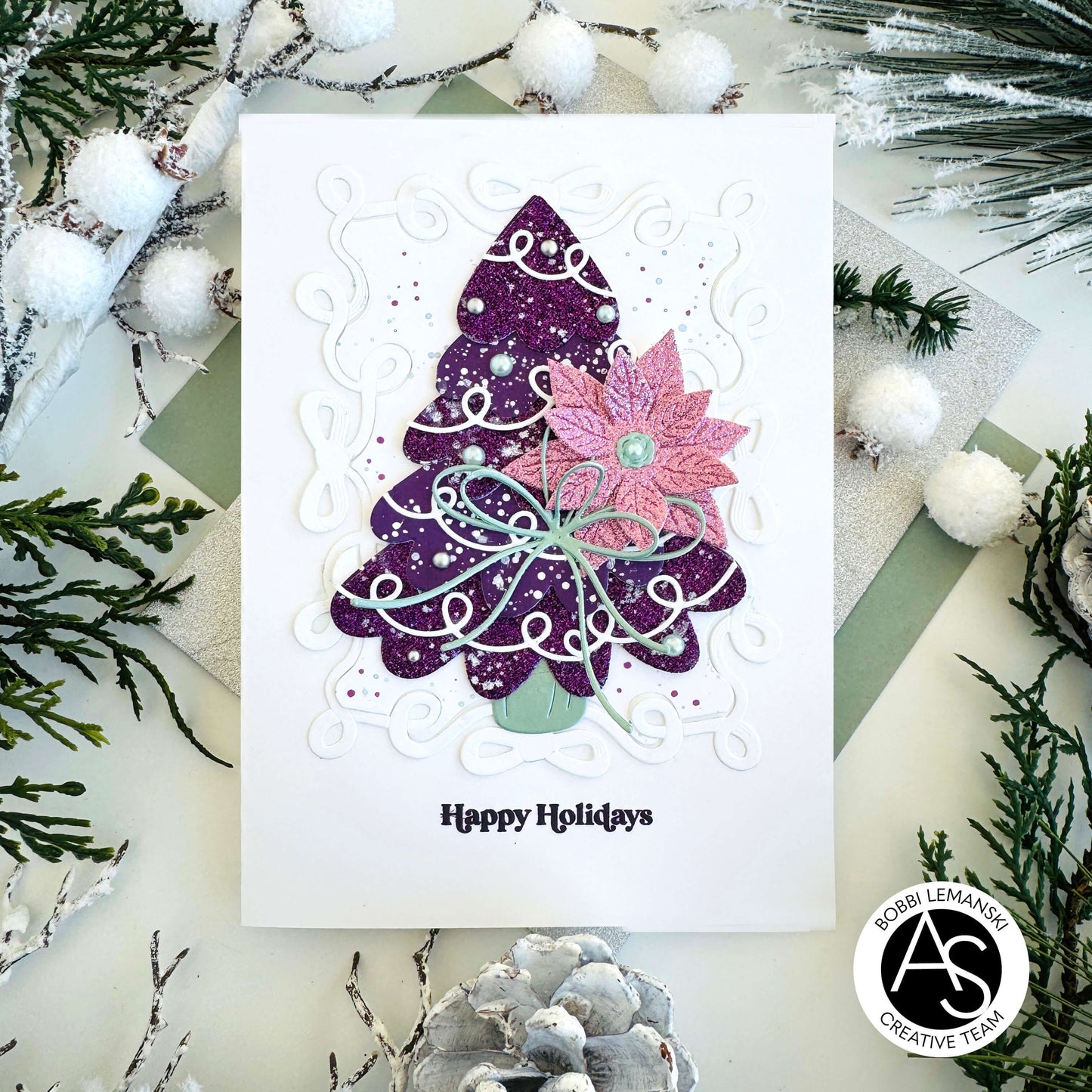 Festive Tree & Wreath Die Set