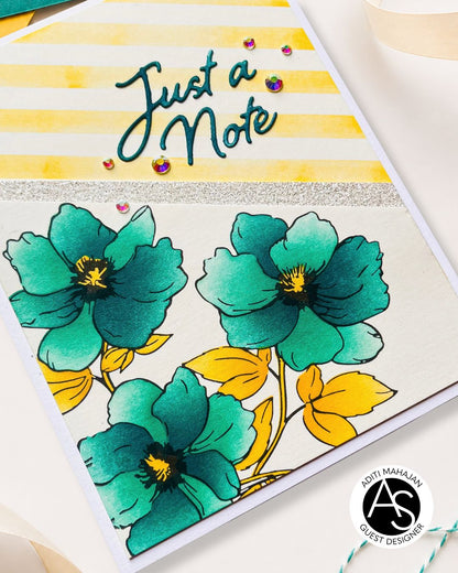 Floral Trio Press+Hot Foil Plate & Stencil Bundle