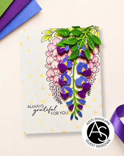 Magical Wisteria Stamp & Die Bundle
