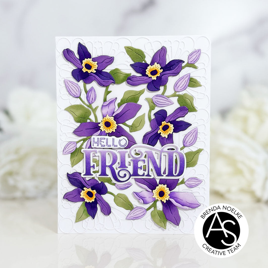 Clematis Die Set – Alex Syberia Designs