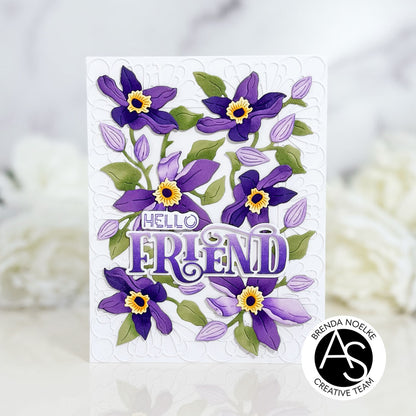 clematis-die-set-alex-syberia-designs-cardmaking-scrapbooking-handmadecards-spellbinders die cutting machine