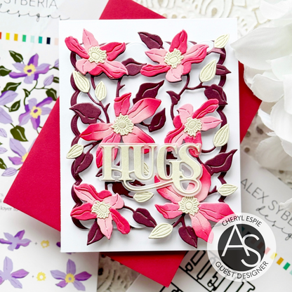 clematis-die-set-alex-syberia-designs-cardmaking-scrapbooking-handmadecards-spellbinders die cutting machine
