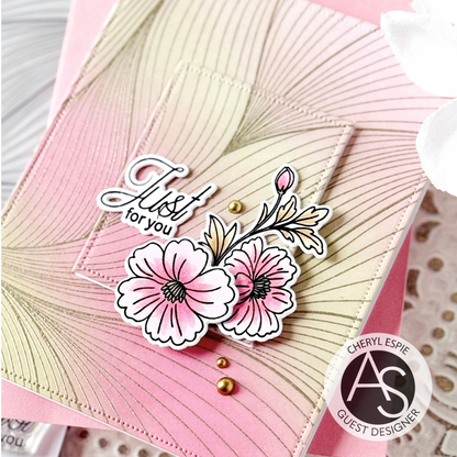 Abstract Background Press+Hot Foil Plate